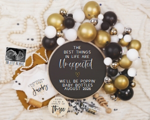 (Sonogram) New Years Eve Pregnancy Announcement 16 (Unexpected): New Years Eve Pregnancy Announcement 16 (Unexpected)