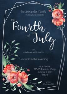 Fourth of July-Floral design preview