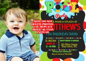 pool party design preview