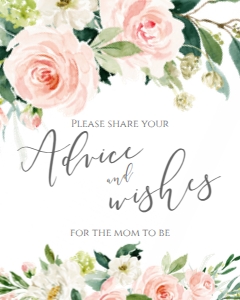 et3 advice: Ethereal Swan Baby Shower
