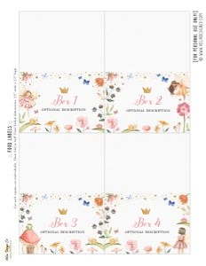 Fairy - Fold Over Labels design preview