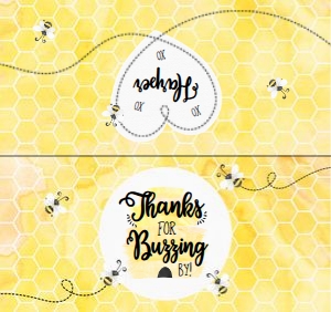 Bumblebee - Bag Topper design preview
