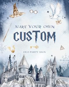 Wizard - Make Your Own 8x10 - Sign - Winter design preview