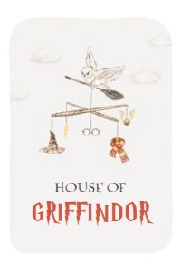 Wizard - Baby Shower - House Name - Gryffindor - 4x6: Wizard - Baby Shower - Seating Chart and Table Houses