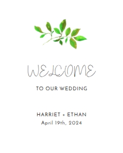 Welcome Sign 8 x 10: Welcome Signs
