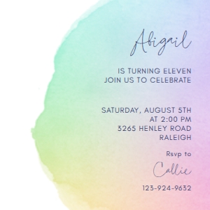 Invitation 025 design preview
