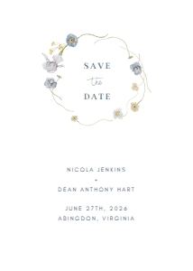 019 Wedding Invitation Set design preview