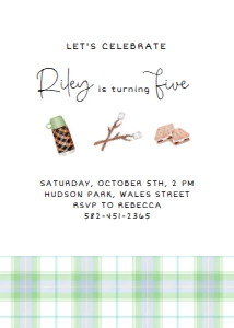 Birthday Invitation 0060 design preview