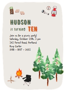 Birthday Invitation 41 design preview