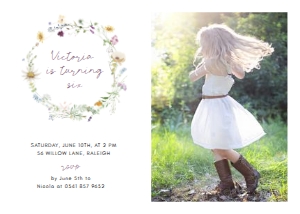 Birthday Invitation 060: Photo Invitation 060
