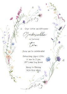 Birthday Invitation 038 design preview