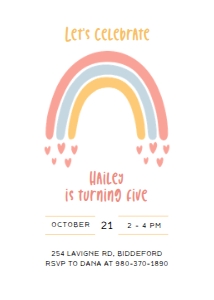 Invitation Template design preview
