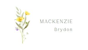 012 - Place Cards 3.5 x 2 Flat design preview