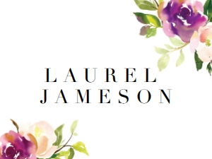 Personal Folder Sticker Graceful Bouquet: Graceful Bouquet Sorority Packet- Digital
