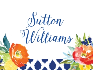 Personal Folder Sticker Citrus Garden: Citrus Garden Sorority Packet- Digital