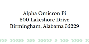Mailing Label Boho Chic: Boho Chic Sorority Packet- Digital