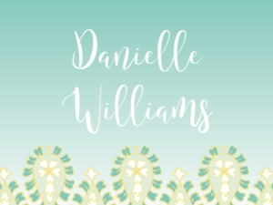 Personal Folder Sticker Fresh Paisley: Fresh Paisley Sorority Packet- Digital