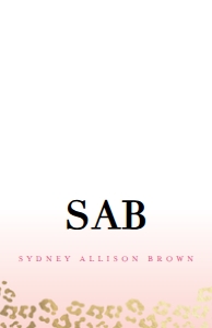 Note Card Golden Leopard: Golden Leopard Sorority Packet- Digital
