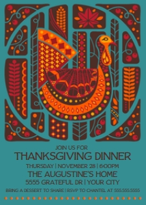 SEM-Thanksgiving 5x7 invite V12 turkey: SEM-Thanksgiving 5x7 invite V12 turkey