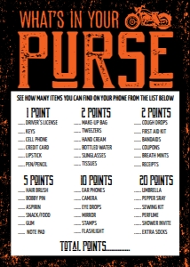 SEM-Motorcycle -What's in your purse-Game design preview