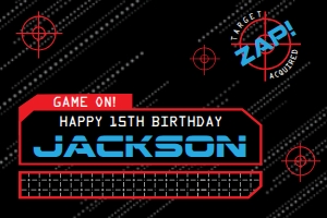 SEM-Laser Tag 36x24 sign: SEM-Laser Tag 36x24 sign