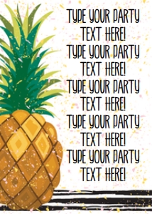 SEM-5X7 sign-Pineapple: SEM-5X7 sign-Pineapple