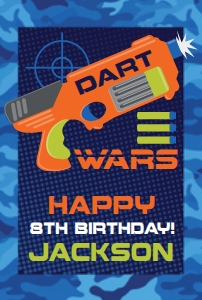 SEM-Dart Wars Capri Sun Label design preview
