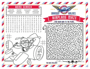 SEM-Airplane-Placemats design preview