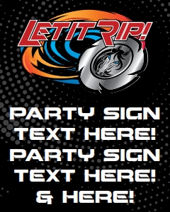 SEM-Bey Blade 8x10 sign design preview