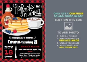 SEM-Flapjacks Flannel-pancake photo 7x5: SEM-Flapjacks Flannel-pancake photo 7x5