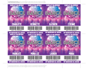 SEM-Dance Party Badge design preview