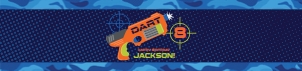 SEM-Dart Wars Water Bottle Label design preview