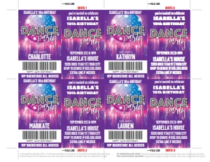 SEM-Dance Party Badge Invite-V2 design preview