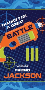 SEM-Dart Wars Favor Tag: SEM-Dart Wars Favor Tag