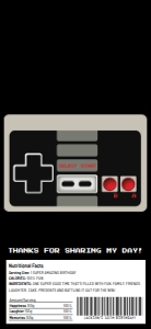SEM-Nes Controller Kit Kat Label/Wrap design preview