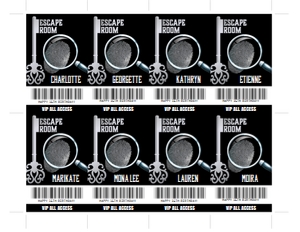 SEM-Escape Room Badge design preview