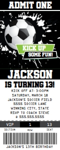 SEM-Soccer Ticket Invite design preview