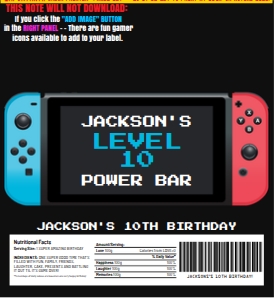 SEM-Switch-Blue Red-Hershey candy wrap/label: SEM-Switch-Blue Red-Hershey candy wrap/label