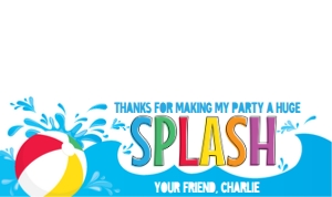 SEM-POOL Party - Treat Topper-LARGE design preview