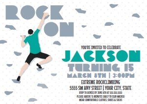 SEM-ROCK Climbing Invite 7x5-BOY: SEM-ROCK Climbing Invite 7x5-BOY