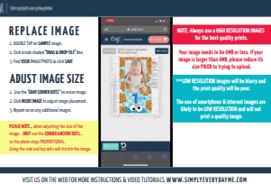 Click to view animated GIF tutorial - Replace Image - Mobile device: SEM-Flapjacks Flannel-pancake photo 7x5