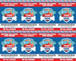 SEM-Paw Patrol Paw-ty Badge- BOY new design preview