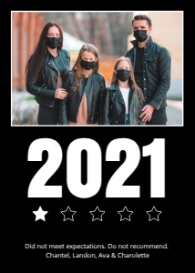 SEM-2021 One Star Rating-Photo Card-BLACK bkgd: SEM-2021 One Star Rating-Photo Card-BLACK bkgd