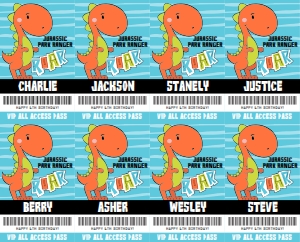 SEM-Dinosaur Badges-Orange/Blue-V2: SEM-Dinosaur Badges-Orange/Blue-V2