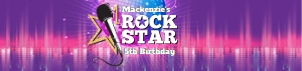 SEM-Rock Star Water Bottle Labels design preview