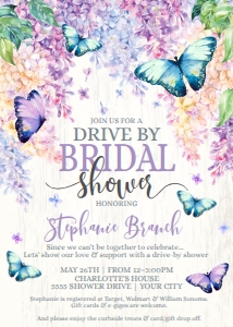 SEM-Butterfly Lilac BRIDAL Shower–Drive By: SEM-Butterfly Lilac BRIDAL Shower–Drive By