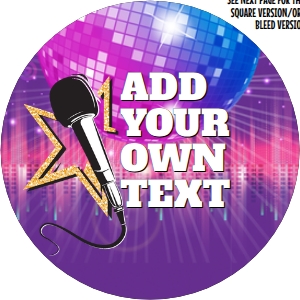 SEM-Rock Star/Pop Star 4-inch Circle Tag V2 design preview
