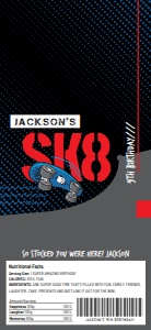 SEM-Skateboard Candy Kit Kat Wrap Label design preview