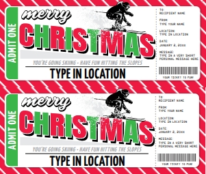 SEM-Ski Trip Voucher-Merry CHRISTMAS-V2 design preview