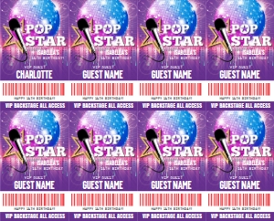 SEM-Pop Star Badge-V2-Template design preview